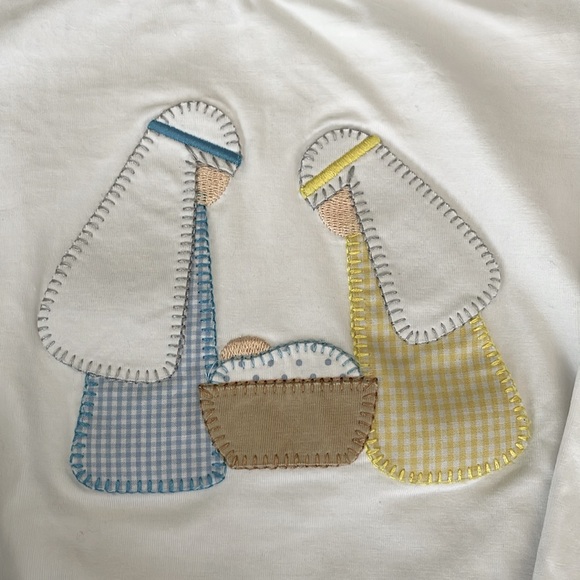 The Smocking Place Christmas Nativity top & pants set, Holy Family, size 3T 🎄 - Picture 2 of 5